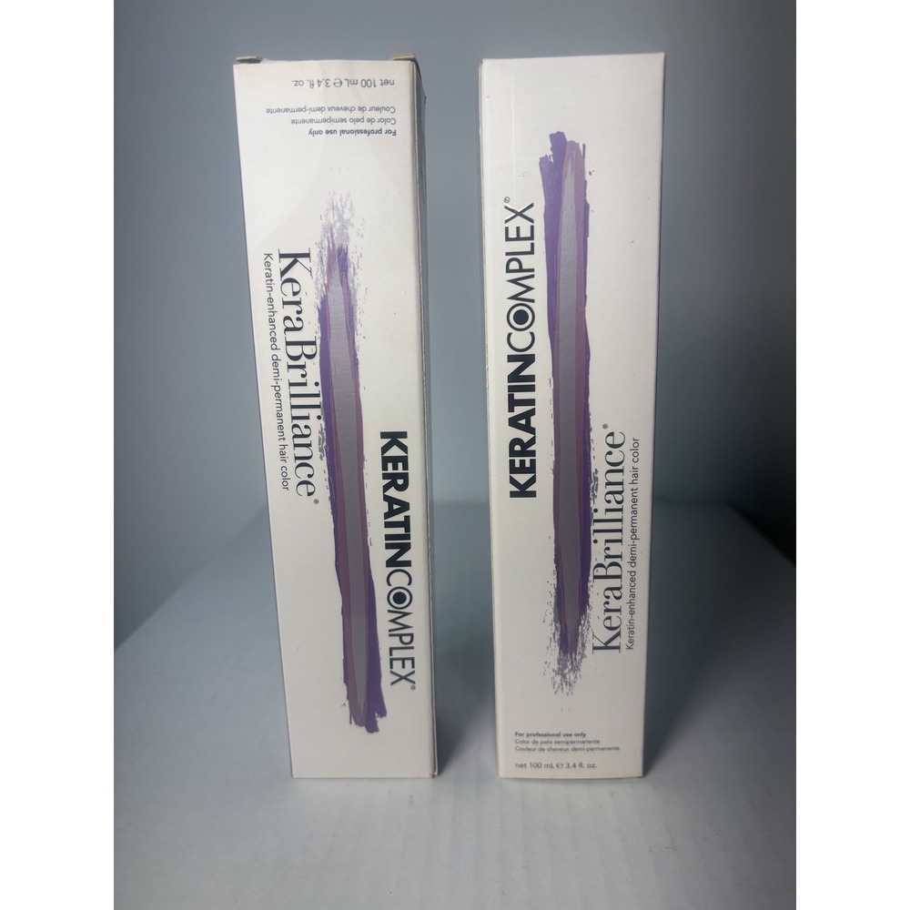 Keratin Complex Keratin Enhance Permanent 5.45/5CRv LIGHT COPPER MAHOGANY BROWN